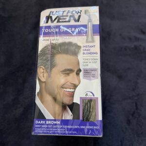 Just For Men Easy Comb-In Color Mens Hair Dye Dark Brown T-45 (3 Pack)